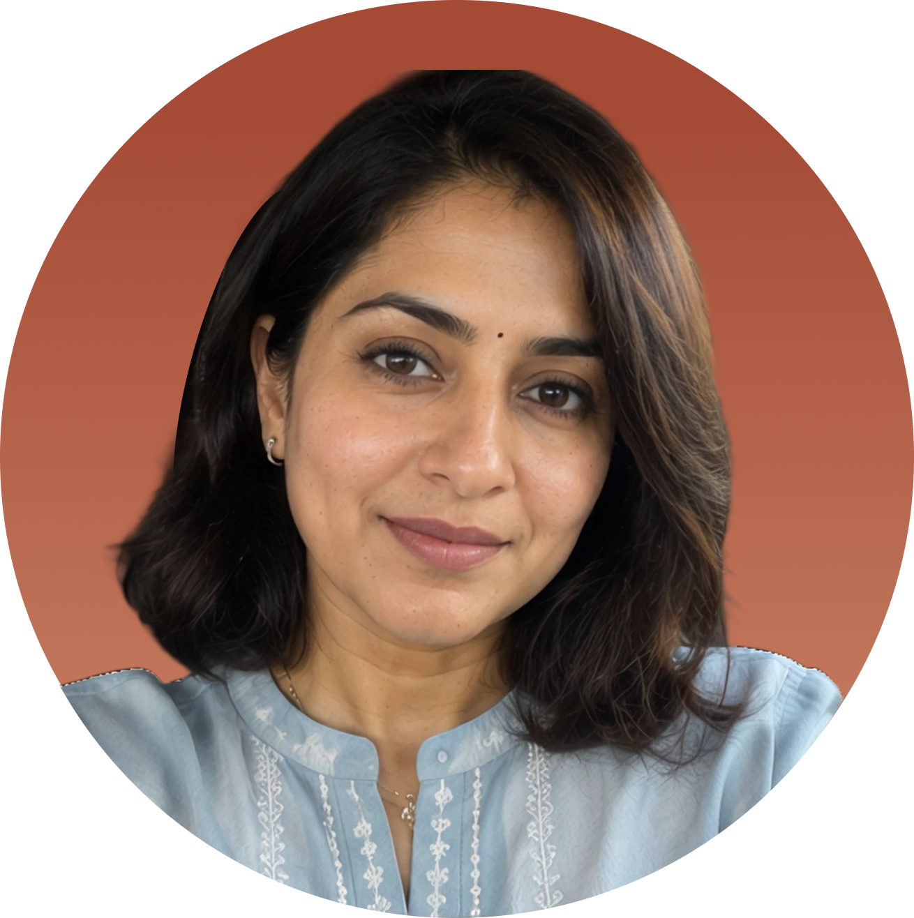 Portrait of Priya Nair, a Metaboliq member
